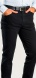 Čierne bavlnené džínsy