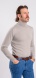 Light Grey cotton turtleneck