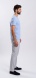 Beige Chino Trousers with Houndstooth Pattern