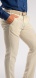 Beige chinos with Linen