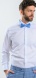 White tuxedo Extra Slim Fit shirt with a subtle pattern