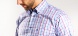 Voľnočasová károvaná Slim Fit košeľa rady basic