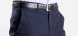 Dark blue casual chinos