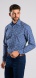 Modrá voľnočasová Extra Slim Fit košeľa