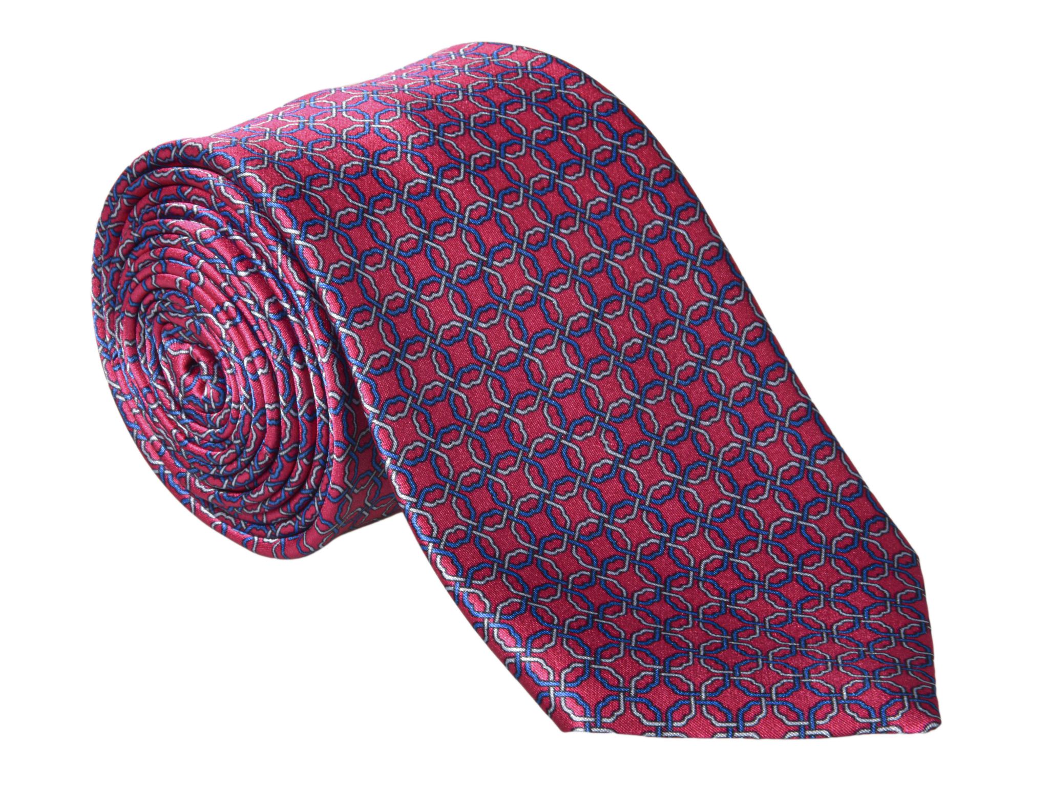 HAND MADE SILK TIE - Ties - E-shop | alaindelon.co.uk