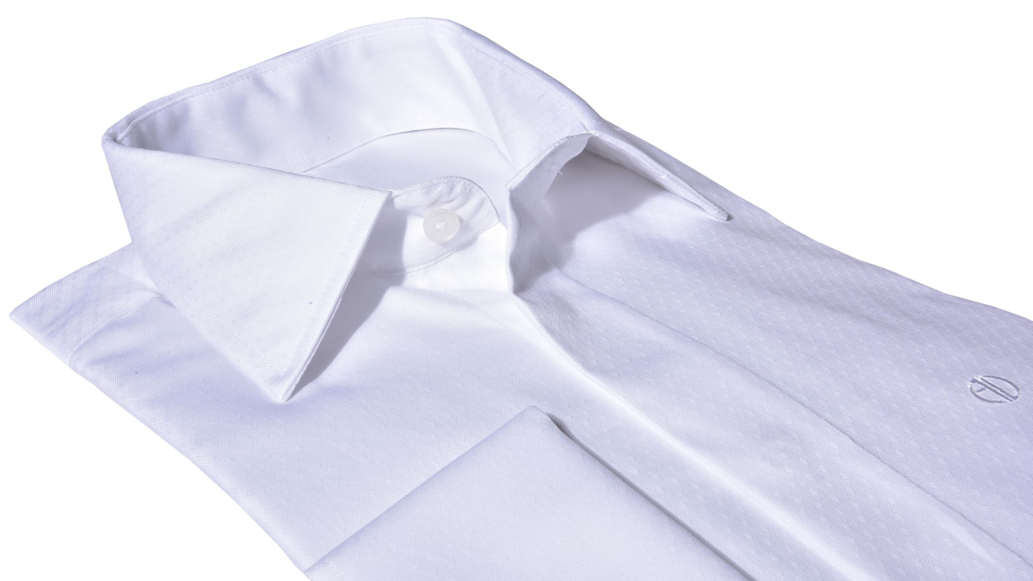 White formal Slim Fit shirt - Shirts - E-shop | alaindelon.co.uk
